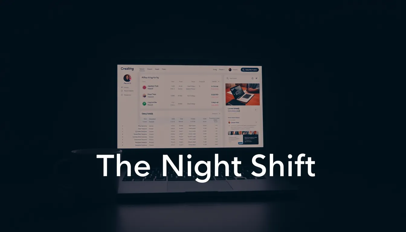 AI side project builder for indie hackers — NyteBuild night shift dashboard deploying a live company overnight