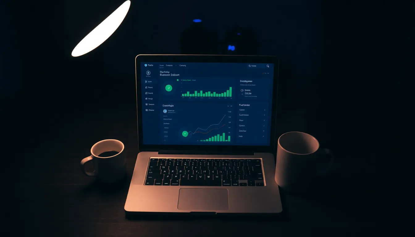 AI agents building a business overnight on a glowing laptop screen — the cheapest way to start a business with AI